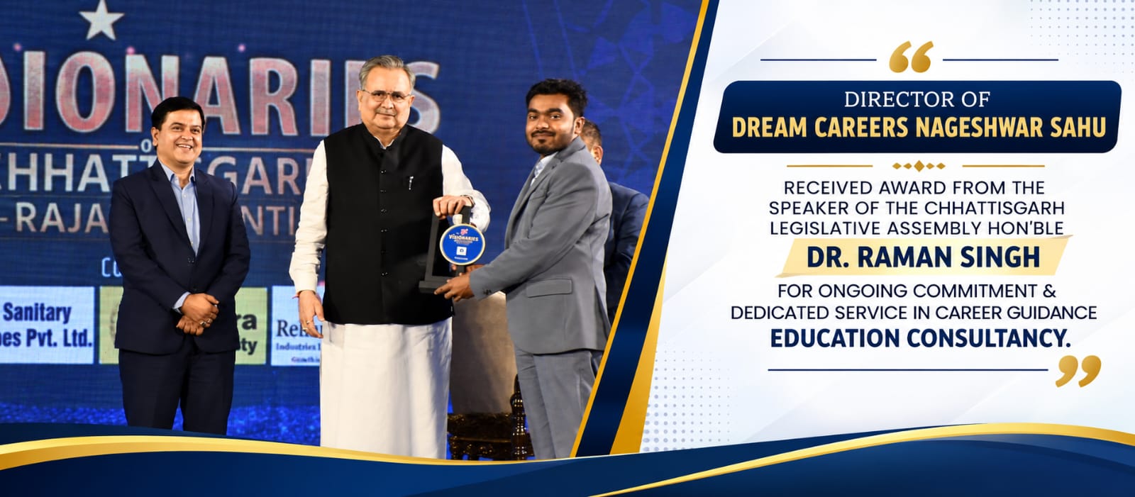 Dream Careers Director Honoured with Prestigious Award for Excellence in Career Guidance